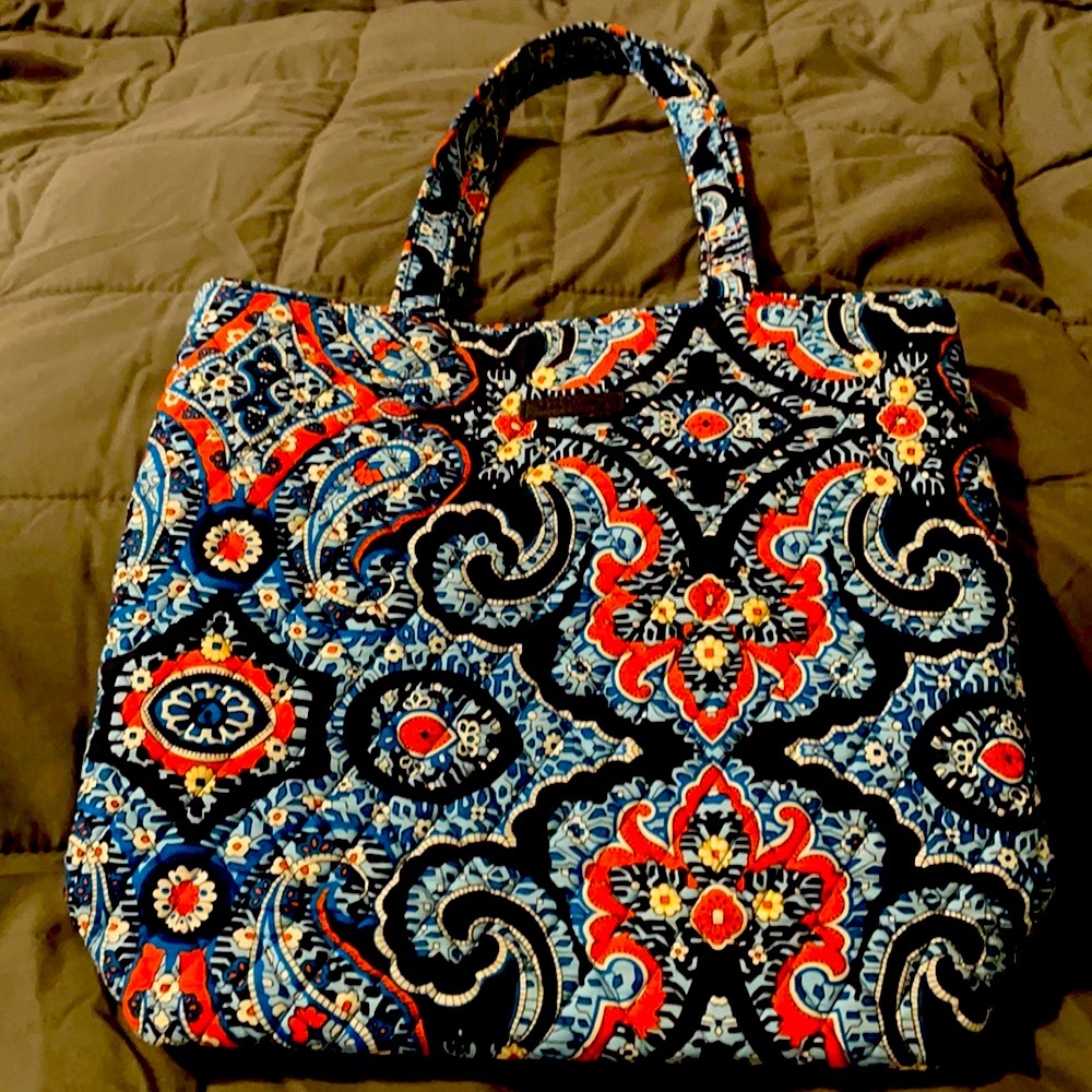 Vera Bradley Blue Paisley Tote
